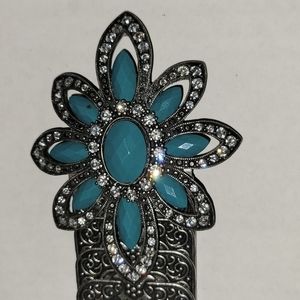 Kelli Kouri  Floral Stretch Belt